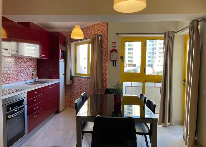 Apartment T2 With Pool, 300m From The *